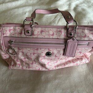 Coach 17179 Chelsea Bias Signature pink tote bag